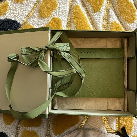 Gucci Leather belt with torchon Double G buckle in original box size 100 - Picture 6 of 13